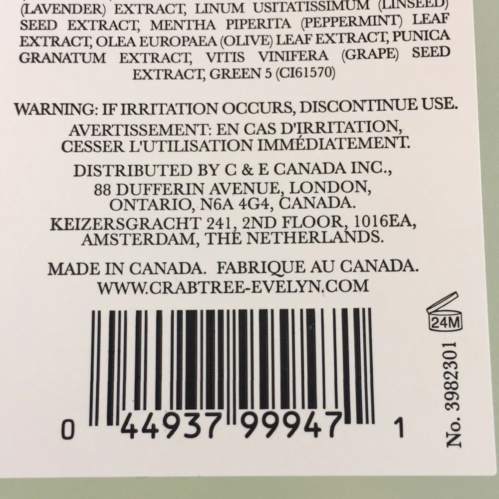 Crabtree Evelyn Scented Verbena Lavender de Provence Bubble Bath XL 21.9oz NWT - Picture 8 of 13